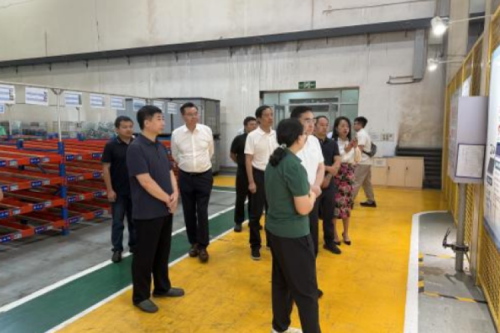 湖北省仙桃市市委书记孙道军一行到中瑞国际开展调研